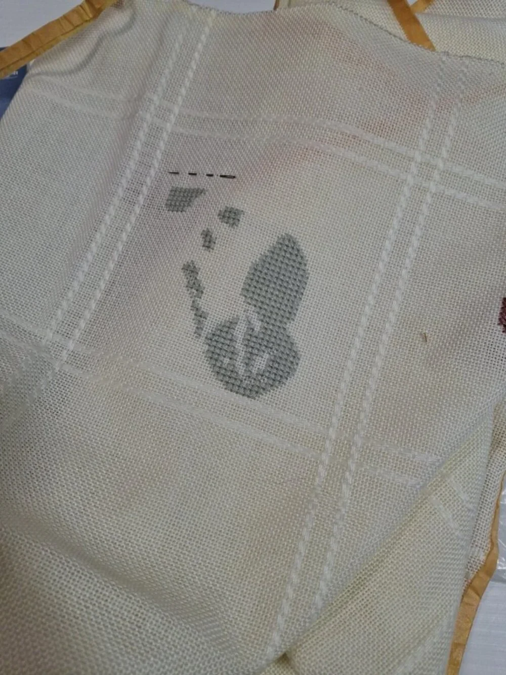 Banar Designs Cross Stitch Baby Afghan Sleeping Teddy BLAF-KIT